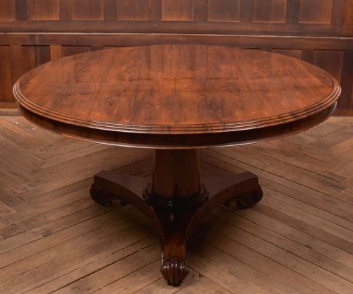 William IV Rosewood Snap Top Table