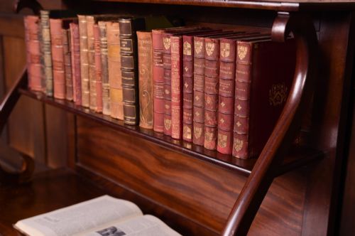 REGENCY MAHOGANY SIDE BOARD SIDE CABINET - ADDITIONAL PHOTO 9