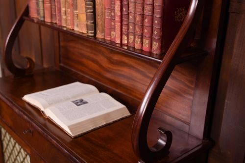 REGENCY MAHOGANY SIDE BOARD SIDE CABINET - ADDITIONAL PHOTO 10