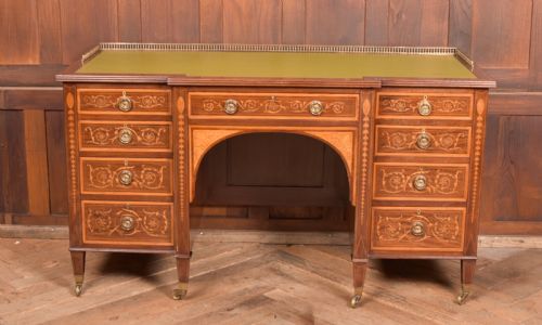 Edwardian Maple & Co Writing Desk