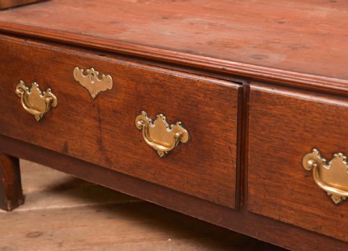 GEORGIAN MAHOGANY MULE CHEST HOUSE KEEPER'S TRUNK - ADDITIONAL PHOTO 2