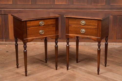 Pair of Mahogany Bedside Cabinets