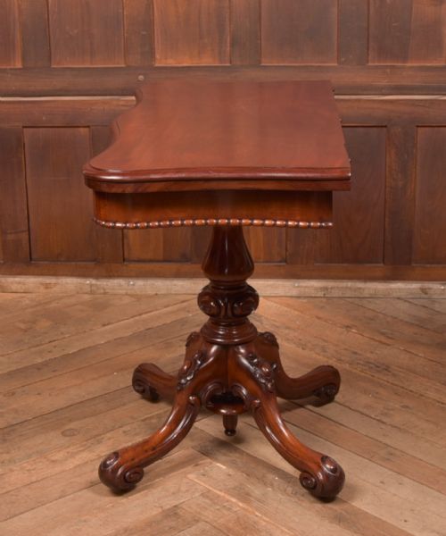 VICTORIAN MAHOGANY TEA TABLE - ADDITIONAL PHOTO 15