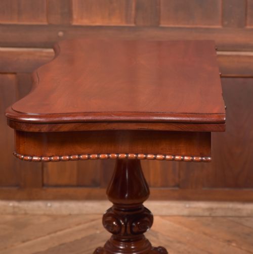 VICTORIAN MAHOGANY TEA TABLE - ADDITIONAL PHOTO 17