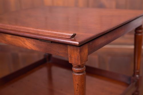 VICTORIAN MAHOGANY 4 TIER WHATNOT - ADDITIONAL PHOTO 4