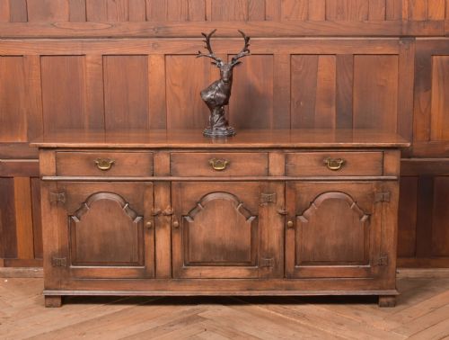 Edwardian Oak Sideboard