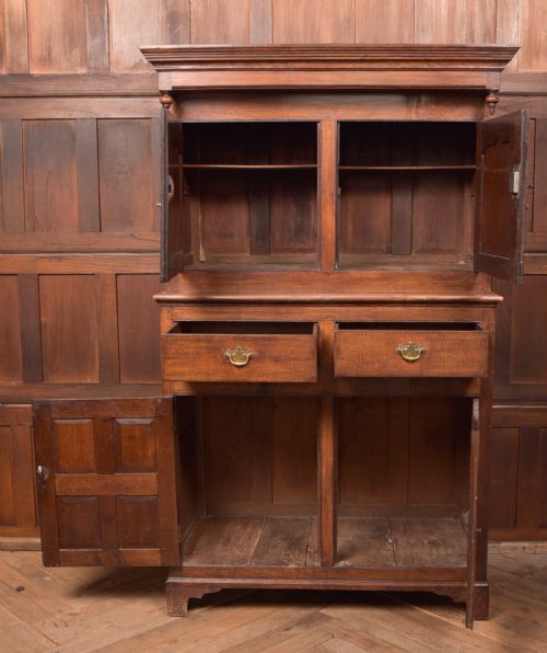 19TH CENTURY OAK COURT CUPBOARD - ADDITIONAL PHOTO 10