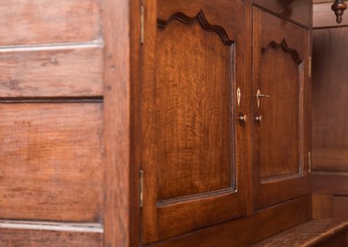 19TH CENTURY OAK COURT CUPBOARD - ADDITIONAL PHOTO 18