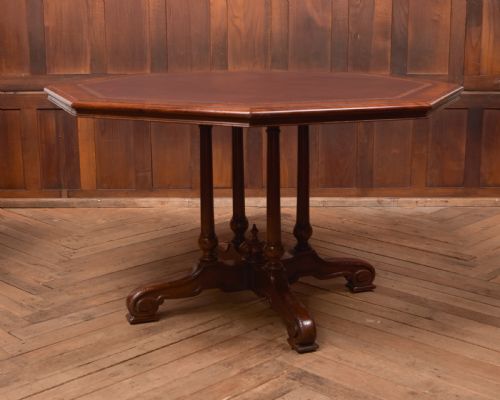 VICTORIAN MAHOGANY CENTRE TABLE - ADDITIONAL PHOTO 7