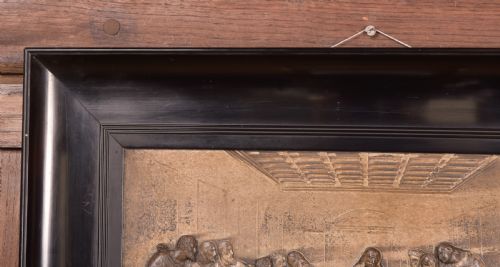 19TH CENTURY METAL WORK THE LAST SUPPER - ADDITIONAL PHOTO 2