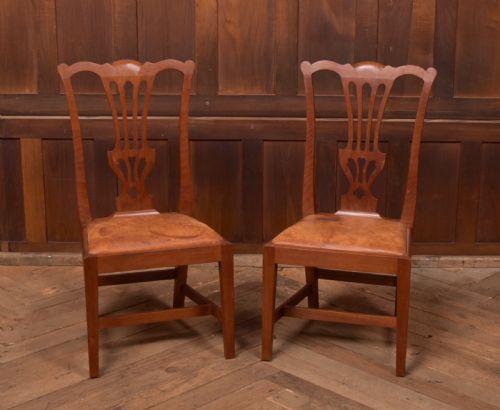 PAIR OF WALNUT GOSSIP CHAIRS