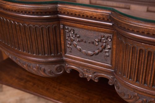fig 1. Edwardian Serving Side Table By Maple Of London