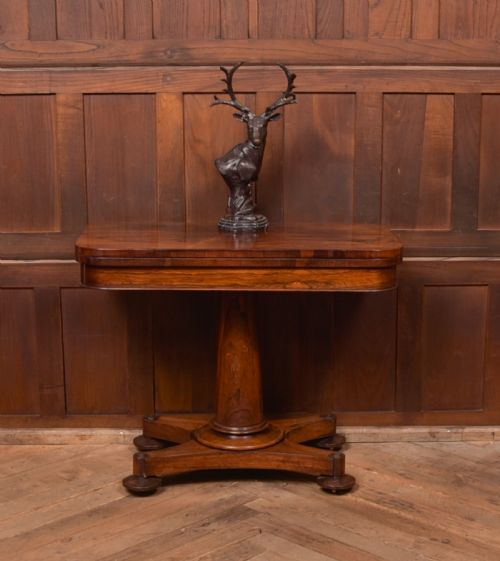 Victorian Rosewood Card / Games Table