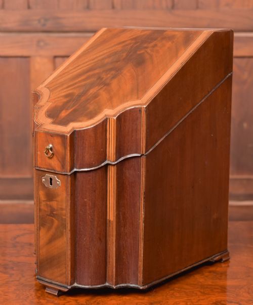 Georgian Mahogany Knife Box