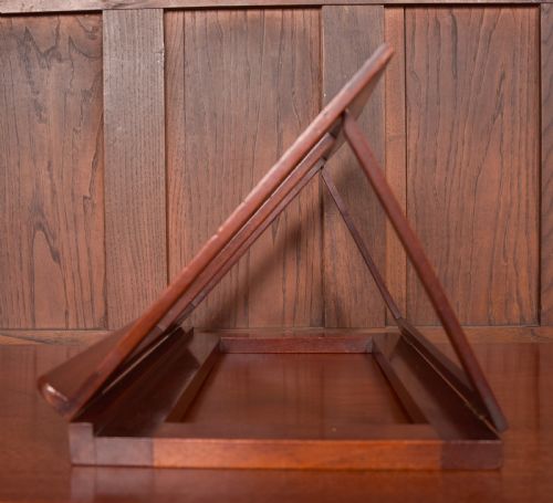 Edwardian Mahogany Book Stand