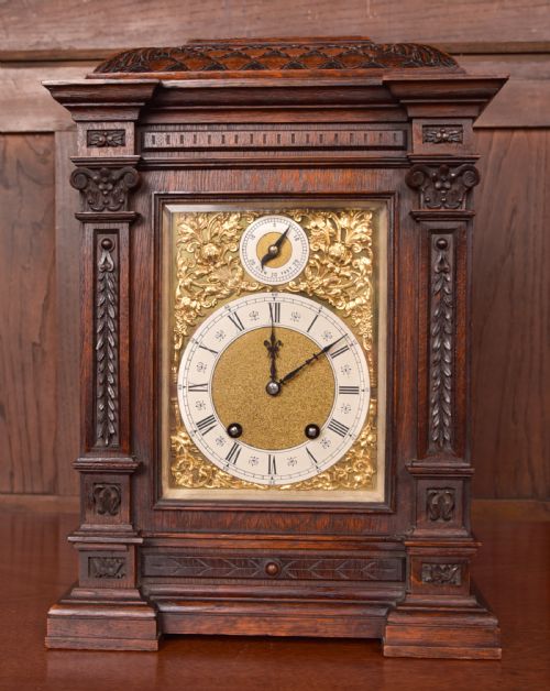 LENZKIRCH TING TANG BRACKET CLOCK - ADDITIONAL PHOTO 4