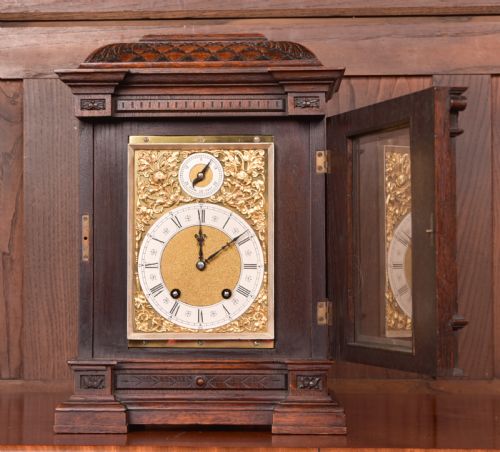 LENZKIRCH TING TANG BRACKET CLOCK - ADDITIONAL PHOTO 5