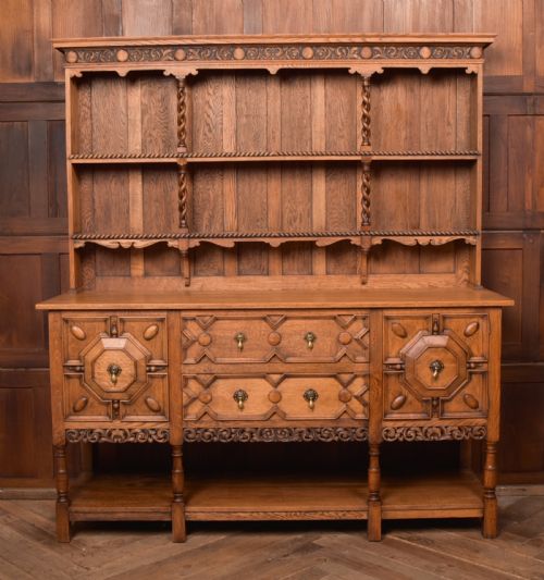 Edwardian Oak Dresser
