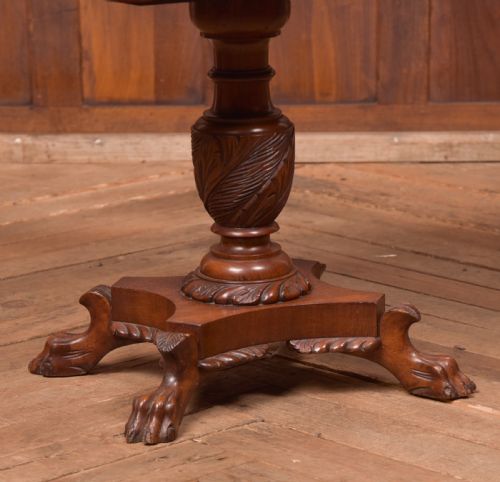 VICTORIAN MAHOGANY WORKTABLE - ADDITIONAL PHOTO 2