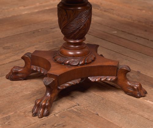 VICTORIAN MAHOGANY WORKTABLE - ADDITIONAL PHOTO 7
