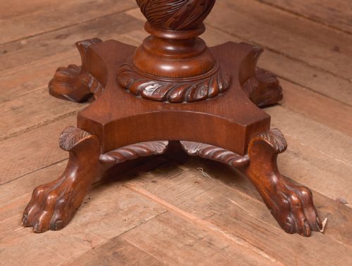 VICTORIAN MAHOGANY WORKTABLE - ADDITIONAL PHOTO 13