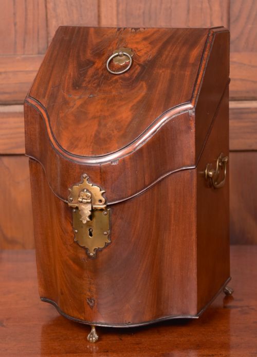Georgian Mahogany Knife Box