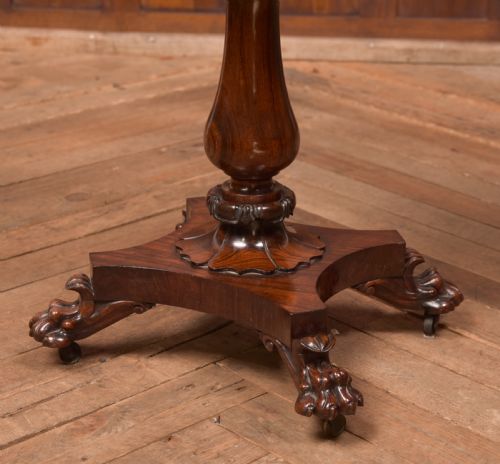 VICTORIAN ROSEWOOD WORK TABLE - ADDITIONAL PHOTO 3