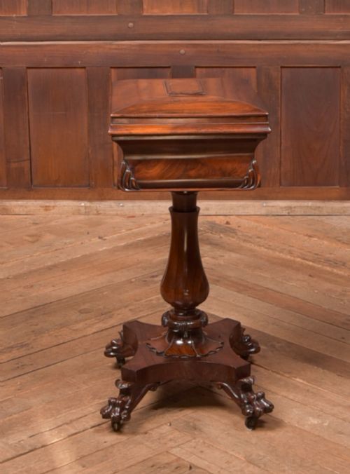 VICTORIAN ROSEWOOD WORK TABLE - ADDITIONAL PHOTO 6