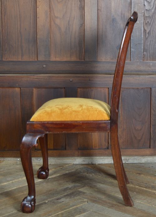 SET OF 8 CHIPPENDALE STYLE DINING CHAIRS - ADDITIONAL PHOTO 7