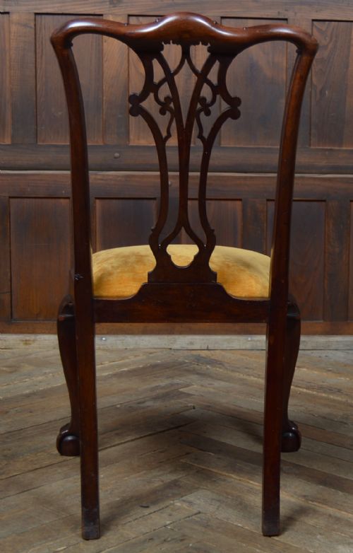 SET OF 8 CHIPPENDALE STYLE DINING CHAIRS - ADDITIONAL PHOTO 20