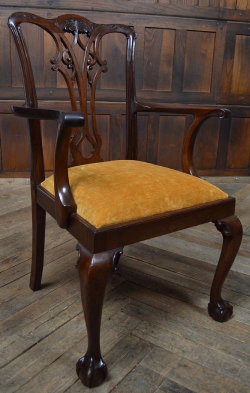 SET OF 8 CHIPPENDALE STYLE DINING CHAIRS - ADDITIONAL PHOTO 25