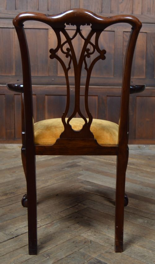 SET OF 8 CHIPPENDALE STYLE DINING CHAIRS - ADDITIONAL PHOTO 27