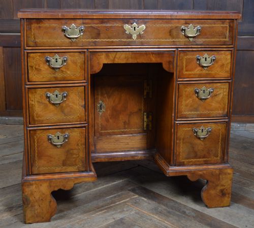 Walnut Knee-hole Desk