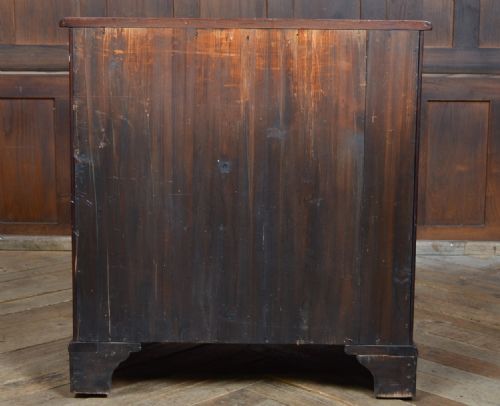 EDWARDIAN MAHOGANY CHEST OF DRAWERS - ADDITIONAL PHOTO 3