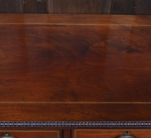 EDWARDIAN MAHOGANY CHEST OF DRAWERS - ADDITIONAL PHOTO 9