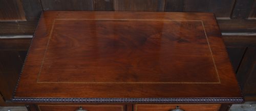 EDWARDIAN MAHOGANY CHEST OF DRAWERS - ADDITIONAL PHOTO 11