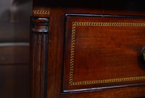 EDWARDIAN MAHOGANY CHEST OF DRAWERS - ADDITIONAL PHOTO 16