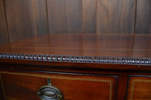 EDWARDIAN MAHOGANY CHEST OF DRAWERS - ADDITIONAL PHOTO 26