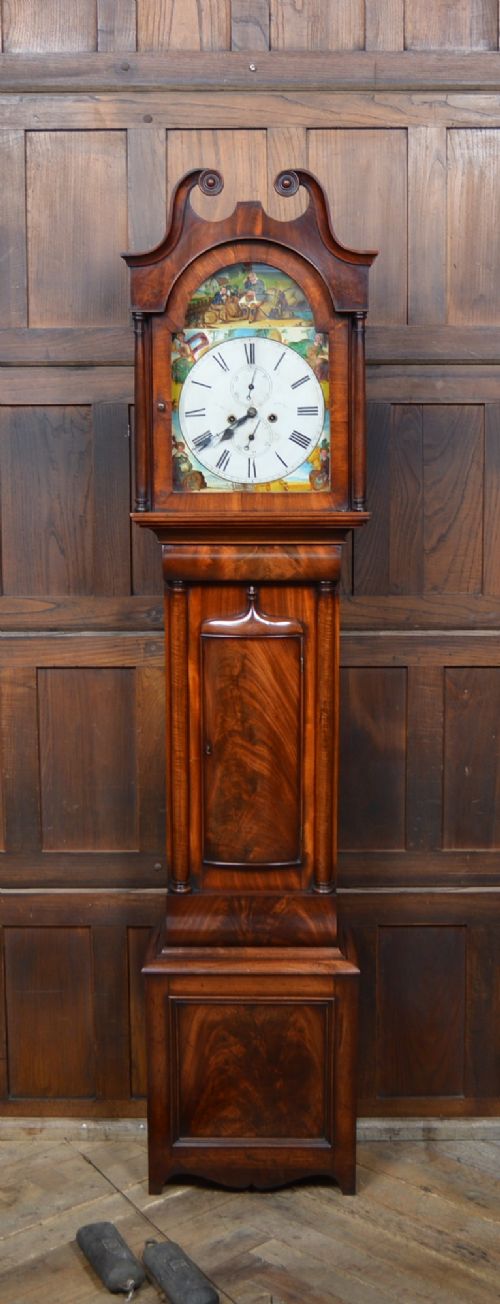 Victorian Scottish Longcase Clock Mcalpine Auchterarder