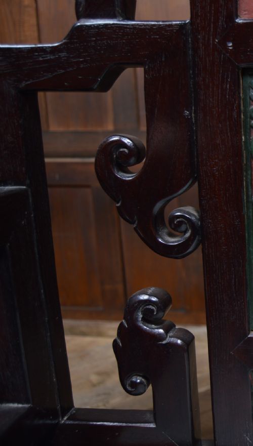 PAIR OF CHINESE ARM CHAIRS - ADDITIONAL PHOTO 2