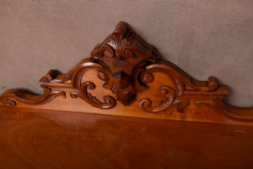 VICTORIAN MAHOGANY CONSOLE HALL TABLE - ADDITIONAL PHOTO 6