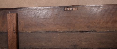 18TH CENTURY OAK MULE CHEST COFFER - ADDITIONAL PHOTO 8