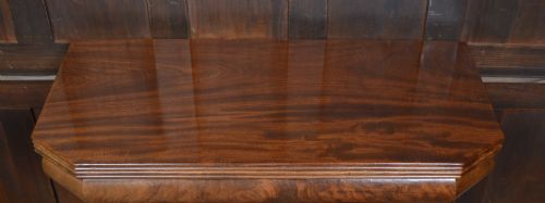 WILLIAM IV MAHOGANY FOLD OVER TEA TABLE - ADDITIONAL PHOTO 3