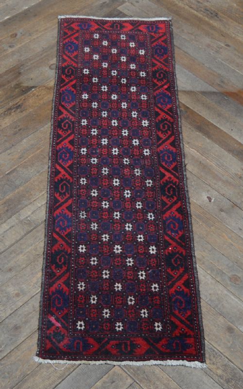 Antique Hand Woven Woollen Runner