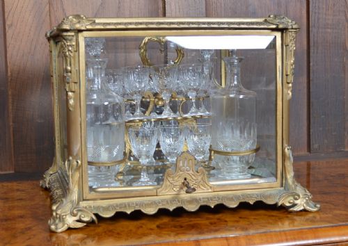French Glass Liqueur Tantalus/ Cave a Liqueur