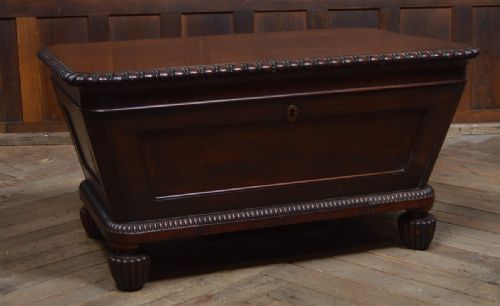 VICTORIAN TIN LINED CELLARETTE - ADDITIONAL PHOTO 1