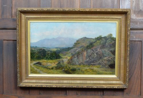 Frank Thomas Carter Landscape Oil Painting