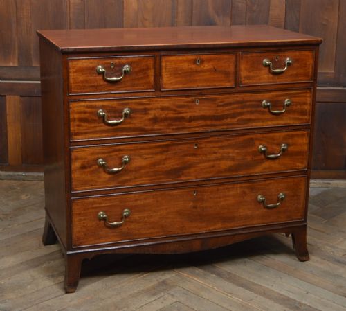 Georgian 3 Over 3 Chest of Drawers