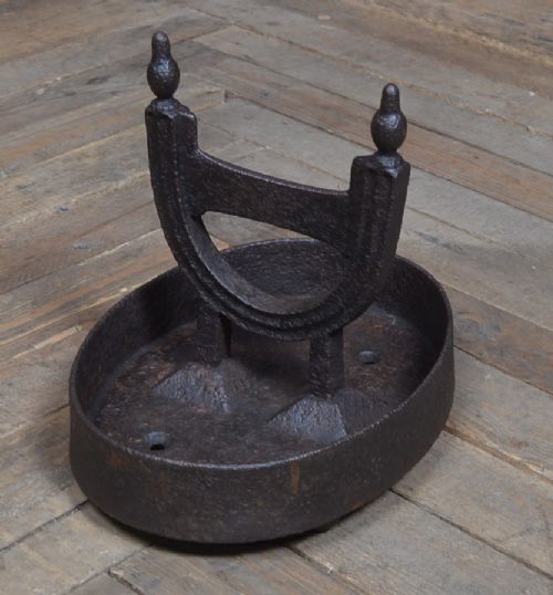 Cast Iron Horse Shoe Shaped Boot Scrapper