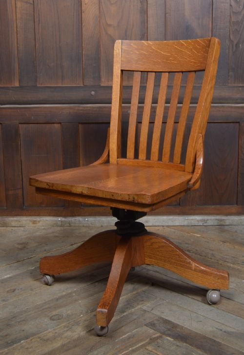Murphy Oak Desk Chair